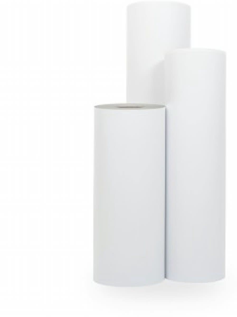 Cadeaupapier Sneeuwwit - Rol 30cm - 200m - 70gr | Winkelrol / Apparaatrol / Toonbankrol / Geschenkpapier / Kadopapier / Inpakpapier